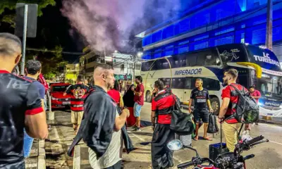 Flamenguistas do Acre embarcam em clima de festa para a final da Libertadores