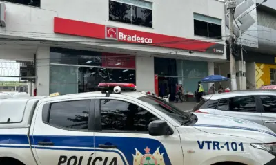 Agência do Bradesco no Centro de Rio Branco é furtada e sindicato cobra segurança