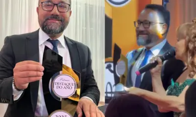 Prefeito de Feijó, Railson Ferreira, recebe prêmio Destaque do Ano