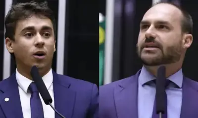 Eduardo Bolsonaro acusa Nikolas Ferreira: ‘quer se livrar do Bolsonaro de vez’