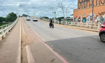 Após protesto, ponte Coronel Sebastião Dantas é liberada em Rio Branco