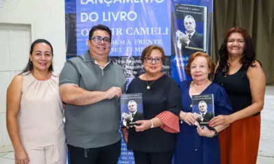Beatriz lança livro “Orleir Cameli, Um Homem à Frente do Seu Tempo”