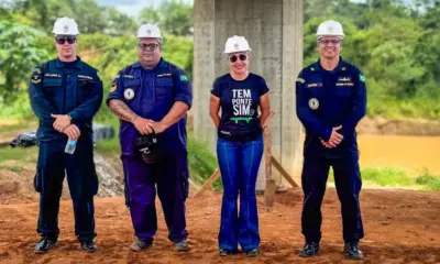 Deracre e Marinha avaliam navegação e estrutura da Ponte da Sibéria