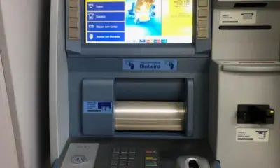 Ladrões tentam arrombar caixa eletrônico em posto de Cruzeiro do Sul