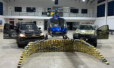 Droga apreendida em Cruzeiro do Sul é avaliada em R$ 2,4 milhões