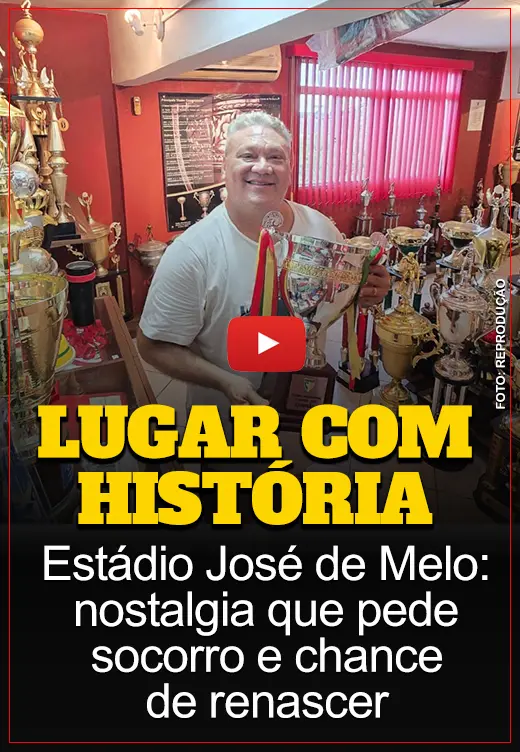 Estádio José de Melo: nostalgia que pede socorro e chance de renascer