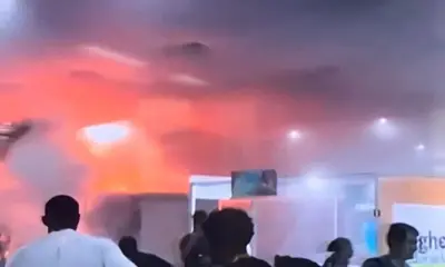 Incêndio atinge pavilhão dos países na COP30. Veja vídeo