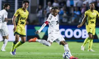 Neymar faz gol, comete pênalti, e Santos só empata com Mirassol na Vila