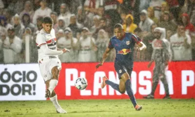 Com gol de pênalti, Red Bull Bragantino vence São Paulo no Brasileirão