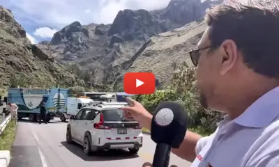 Ônibus da caravana acreana apresenta novo problema mecânico nas montanhas do Peru