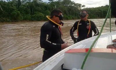 Balseiros e acesso difícil dificultam buscas por criança no Rio Tarauacá