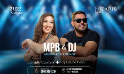 Paris Garden recebe noite de MPB e DJ neste sábado em Rio Branco