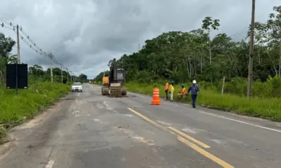 Estrada da Variante recebe serviço de recuperação em Cruzeiro do Sul