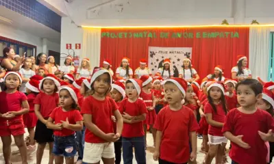 Prefeitura de Cruzeiro do Sul realiza “Natal de Amor” para crianças da creche Ambrozina de Negreiros
