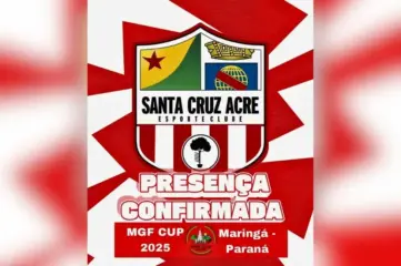 Santa Cruz-AC estreia nesta segunda na MGF Cup Sub-16, no Paraná