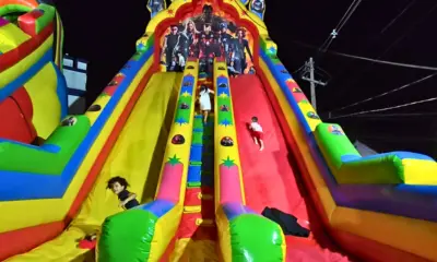 Natal na Praça da Revolução garante a diversão das crianças