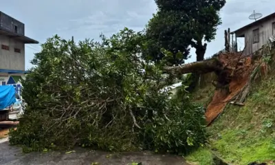 Cinco ocorrências são registradas durante tempestade em Cruzeiro do Sul
