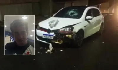 Homem morre ao ser atropelado por carro Cruzeiro do Sul