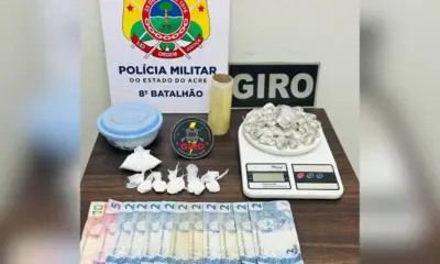 Indígena é preso pela PM por tráfico de drogas em Sena Madureira