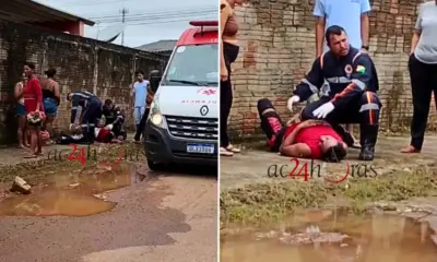Discussão entre irmãos termina com um esfaqueado na Baixada da Sobral