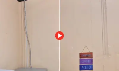 Chuva alaga prédio do 3º Conselho Tutelar de Rio Branco e deixa unidade ilhada