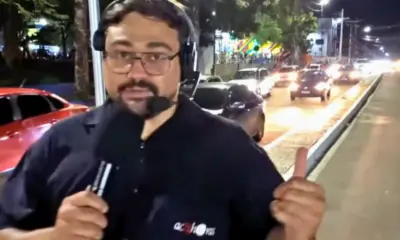 Trânsito fica lento, mas mantém fluidez no “Acender das Luzes” de Natal em Rio Branco