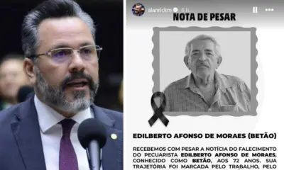 Alan Rick lamenta morte de Betão: “trajetória marcada pelo trabalho”