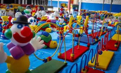 Brinquedos que serão comprados para mil crianças da capital custarão R$ 1,5 milhão