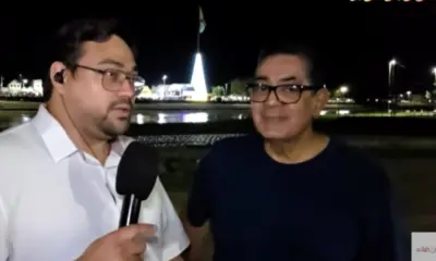 Prefeitura comemora show inédito de drones no Natal de Rio Branco: “novas experiências”