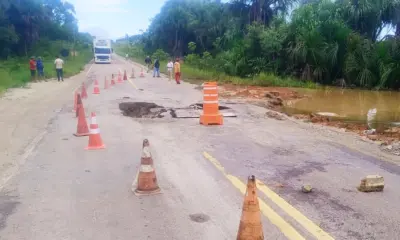 Dnit libera tráfego de veículos na BR-364