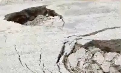 Motoristas mostram BR-364 quase apartada em Cruzeiro do Sul