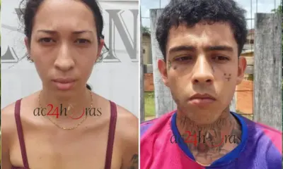 Bandidos roubam motoristas de aplicativo, trocam tiro com a PM e acabam presos