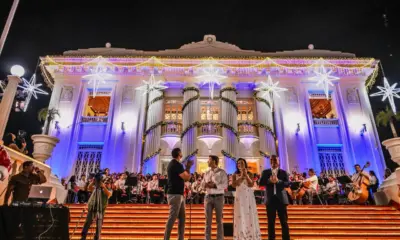 Mailza abre programação de Natal com cantata e acender das luzes do Palácio Rio Branco
