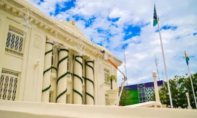 Acender das luzes de Natal no Palácio será em 6 de dezembro; veja a programação