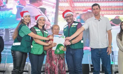 Gladson e Mailza entregam 450 títulos definitivos de terra em Porto Acre 