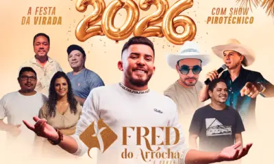 Fred do Arrocha será atração do Réveillon 2026 em Manoel Urbano