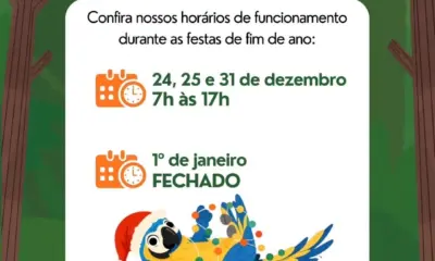 Parque Chico Mendes divulga horários especiais de funcionamento no fim de ano