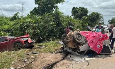 Homem morre e mulher fica ferida em acidente na BR-364