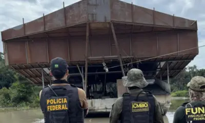 Operação contra garimpo ilegal no Amazonas gera prejuízo de R$ 17,5 milhões