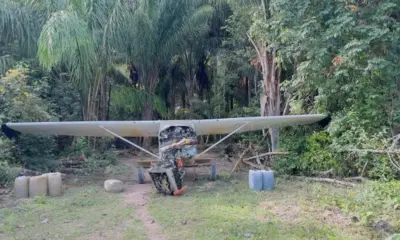 FAB intercepta avião irregular vindo da Venezuela sobre a Terra Yanomami