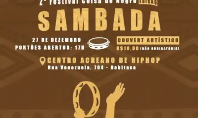 Festival Coisa de Negro celebra ancestralidade e ritmos afro-brasileiros em sua segunda edição no Acre