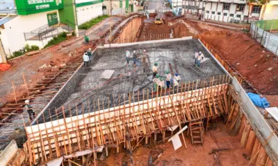 Governo inicia concretagem de viaduto do Complexo Viário na Avenida Ceará