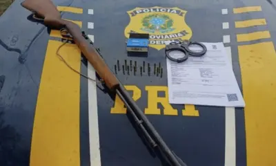 Homem é detido com arma e munições em Cruzeiro do Sul