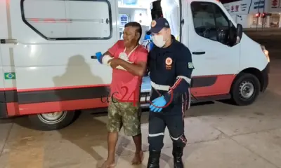 Homem é ferido com golpe de ripa durante confraternização no bairro Vitória