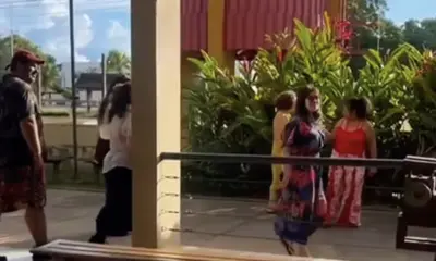 Viúva de João Donato e filho visitam Usina de Arte que leva o nome do artista acreano