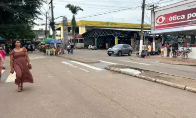 Comerciantes do Elias Mansour liberam rua, mas prometem novos protestos