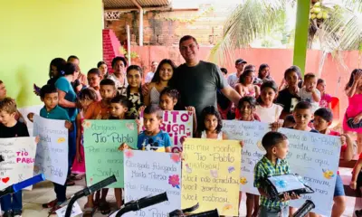 Cartinhas do Tio Pablo transforma sonhos em realidade em comunidades