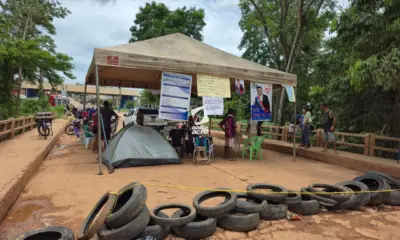 Bloqueio na Ponte Internacional encerra após 6 dias de protesto de estudantes