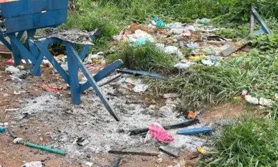 Moradora denuncia prejuízos causados por queima de lixeira em ramal