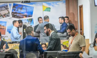 Vereadores suspendem sessão e votação da LOA e projetos ocorre nesta tarde